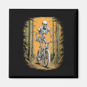 Radfahren Skeleton Mountain Bike Rad Skeleton Magnet