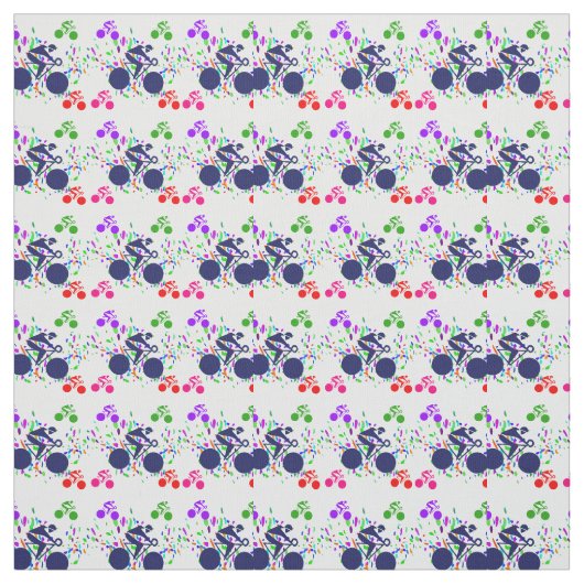 Radfahren Stoff (Muster)