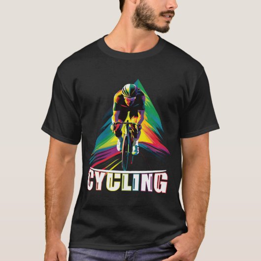 Radfahren T-Shirt (Vorderseite)