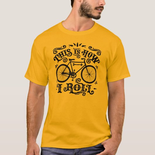 Radfahren T-Shirt (Vorderseite)