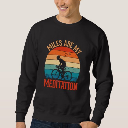 Radfahren und Radfahren 64 Sweatshirt (Vorderseite)