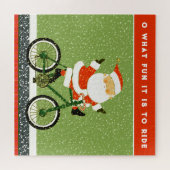 Radfahren Urlaub Geschenk Puzzle (Horizontal)