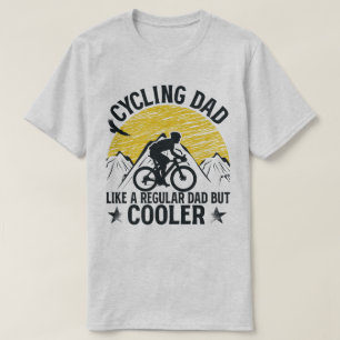 Radfahren Vater wie ein regelmäßiger Vater, aber C T-Shirt
