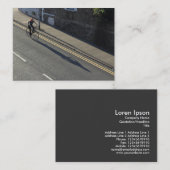 Radfahren Visitenkarte (Vorne/Hinten)