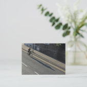 Radfahren Visitenkarte (Stehend Vorderseite)