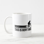 Radfahren (weiblich) kaffeetasse (Links)