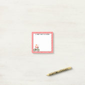 Radfahren Weihnachtsgeschenk Post-it Klebezettel (Auf Schreibtisch)