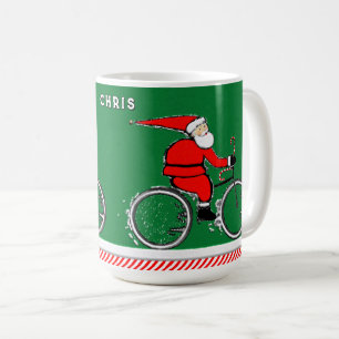 Radfahren Weihnachtsurlaub Kaffeetasse