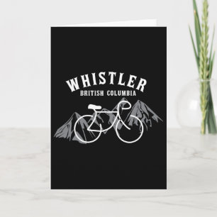Radfahren Whistler Vancouver British Columbia Kana Karte