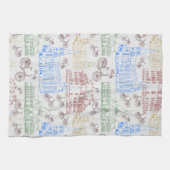 Radfahrenaarhus, Geschirrtuch (Horizontal)