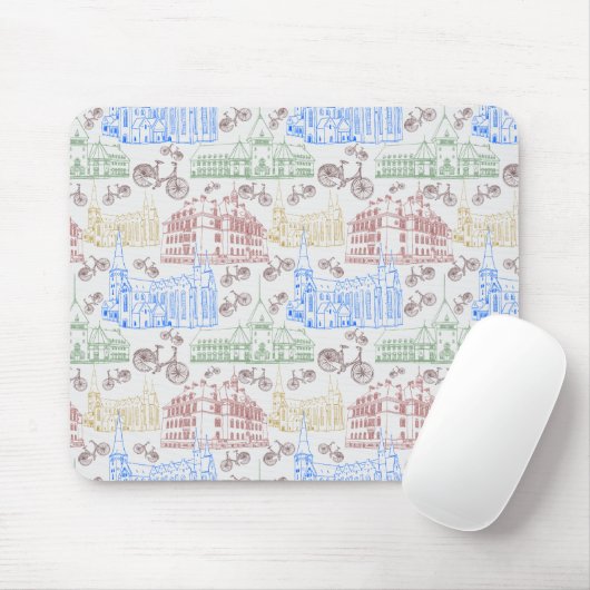 Radfahrenaarhus, Mousepad (Mit Mouse)