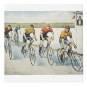 Radfahrende alte Spitzenschule Würfel (Rechts)