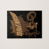 Radfahrende Felsen! Puzzle (Horizontal)