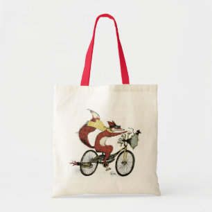 Radfahrende Fox-Tasche durch Sarah-Watt Tragetasche