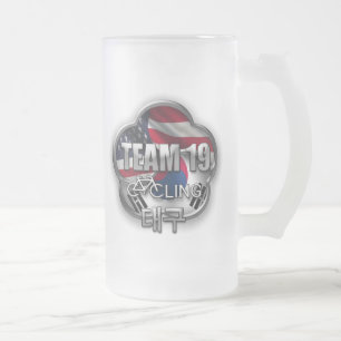 Radfahrende mattierte Tasse des Team-19