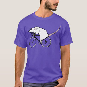 Radfahrende Ratte T-Shirt