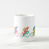 Radfahrende Tasse (Mittel)