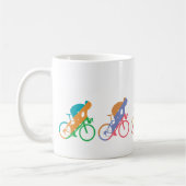 Radfahrende Tasse (Links)