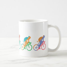 Radfahrende Tasse