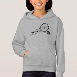 Radfahrender Frosch Hoodie