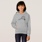 Radfahrender Frosch Hoodie (Vorne ganz)