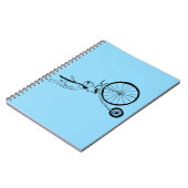 Radfahrender Frosch Notizblock (Linke Seite)