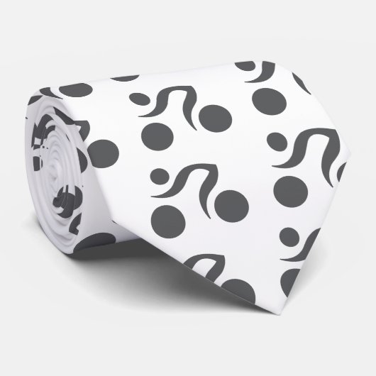 Radfahrendes cooles Logo Krawatte (Gerollt)