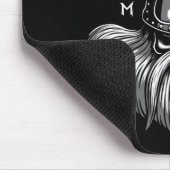 Radfahrendes Viking Mousepad (Ecke)
