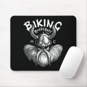 Radfahrendes Viking Mousepad (Mit Mouse)