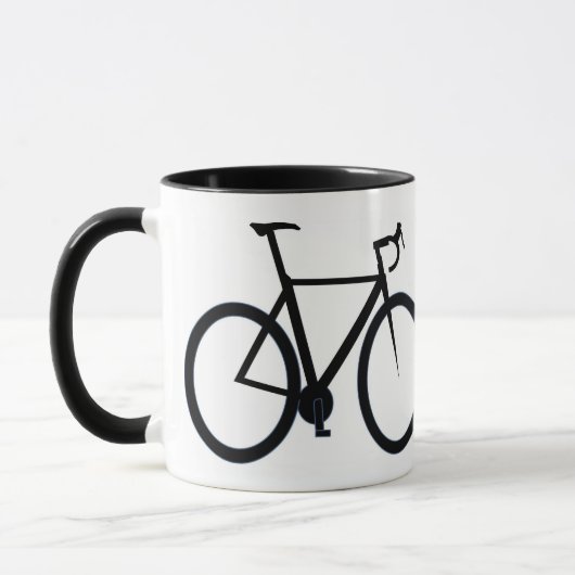 Radfahrenkaffee-Tasse Tasse (Links)