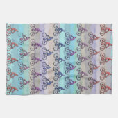 RADFAHRENmuster Küchentuch (Horizontal)