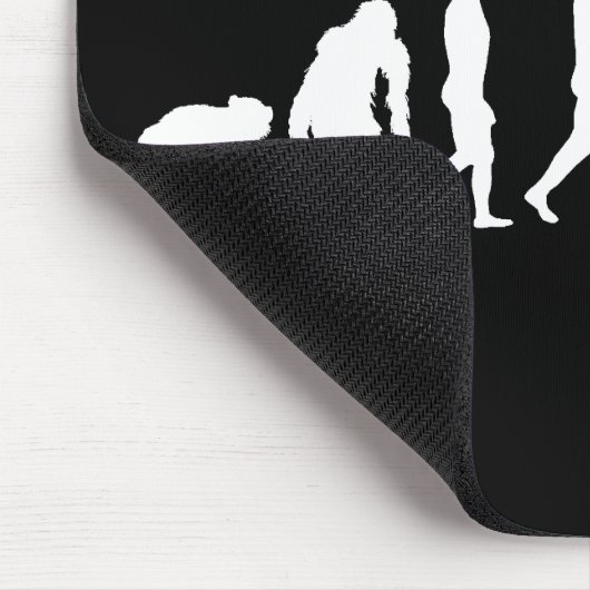 Radfahrenradfahrerpedal-Power, der Mousepad (Ecke)