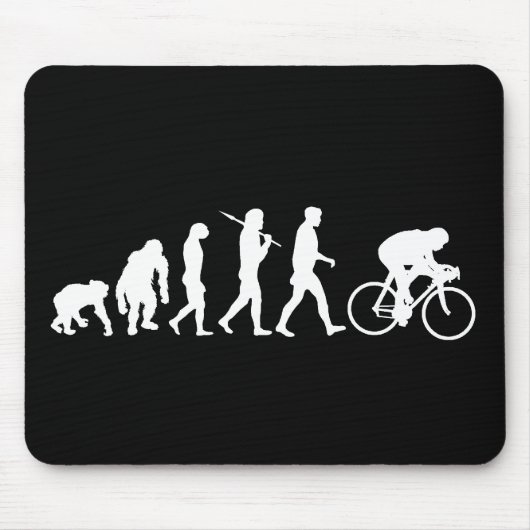 Radfahrenradfahrerpedal-Power, der Mousepad (Vorne)