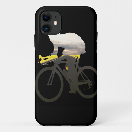 Radfahrenstraßenradfahrer 01 Case-Mate iPhone hülle (Rückseite)