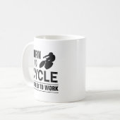 Radfahrent-shirt Kaffeetasse (Vorderseite Links)