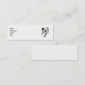 RadfahrenVisitenkarte Mini Visitenkarte (Vorne/Hinten)