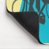 Radfahrer #1 mousepad (Ecke)