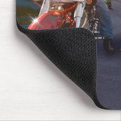 Radfahrer 1 Mousepad (Ecke)