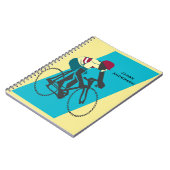 Radfahrer #1 notizblock (Linke Seite)