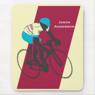 Radfahrer #2 mousepad