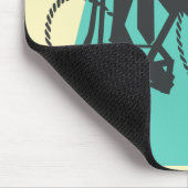 Radfahrer #3 mousepad (Ecke)