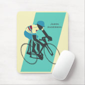 Radfahrer #3 mousepad (Mit Mouse)