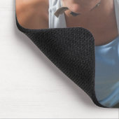 Radfahrer auf der Bergstraße Mousepad (Ecke)