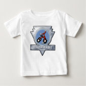 Radfahrer-Baby-Baby Baby T-shirt (Vorderseite)