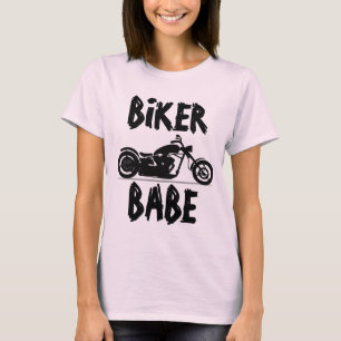RADFAHRER-BABY, Damen-Motorrad-T - Shirts