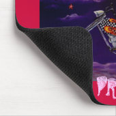 Radfahrer-Baby Mousepad (Ecke)