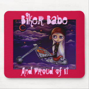 Radfahrer-Baby Mousepad
