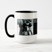 Radfahrer-Babywickelrock-Tasse Tasse (Links)