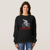 Radfahrer Bike Bicycle Sweatshirt (Vorne ganz)