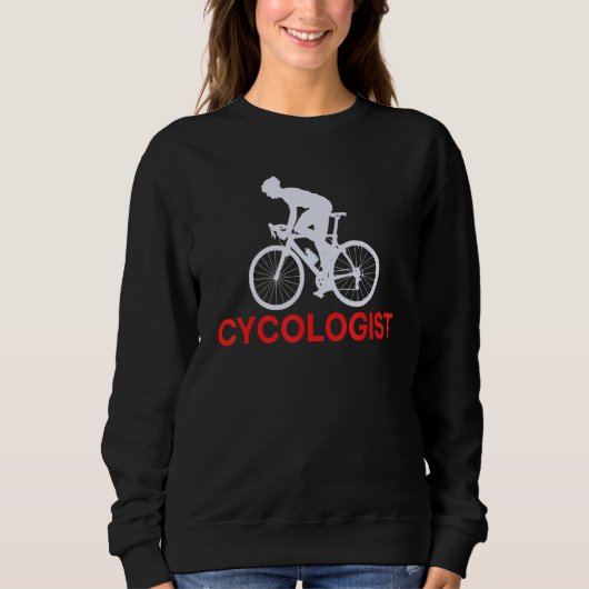 Radfahrer Bike Bicycle Sweatshirt (Vorderseite)